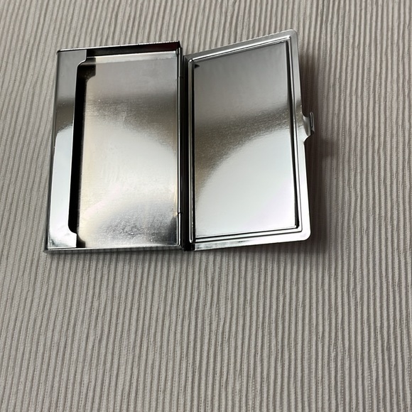 Ladies Business Card Case with Pink Gems - Picture 4 of 6